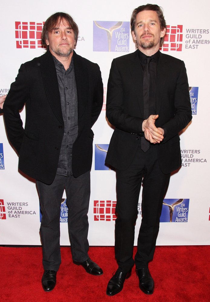 Richard Linklater;Ethan Hawke;<br>The 66th Annual Writer's Guild Awards - Arrivals