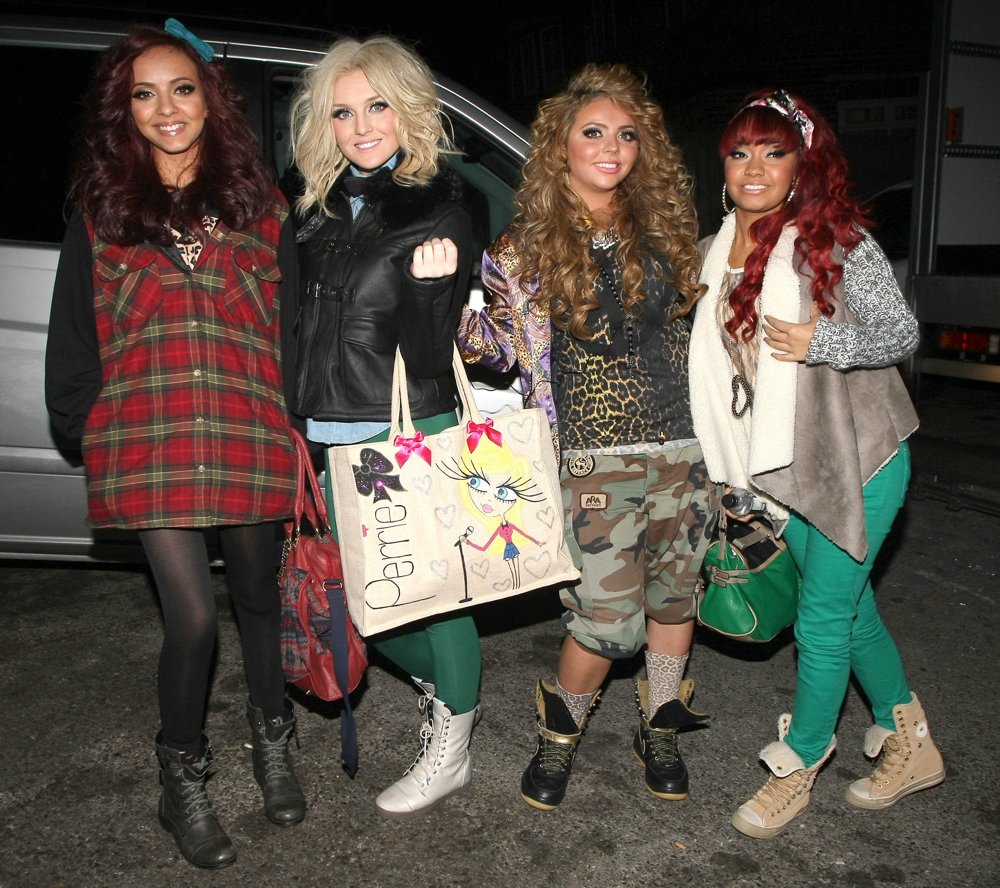 Little Mix;<br>Little Mix Arrive Back at Their Hotel with A Large Number of Shopping Bags