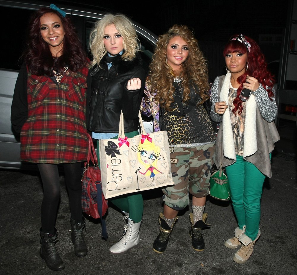 Little Mix;<br>Little Mix Arrive Back at Their Hotel with A Large Number of Shopping Bags