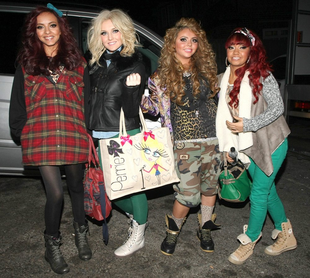 Little Mix;<br>Little Mix Arrive Back at Their Hotel with A Large Number of Shopping Bags