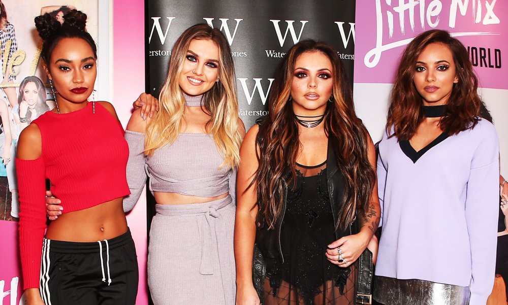 Little Mix Sign Copies of Their Book Our World