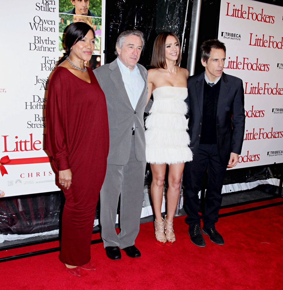 Grace Hightower;Robert De Niro;Jessica Alba;Ben Stiller;<br>The World Premiere of 'Little Fockers'