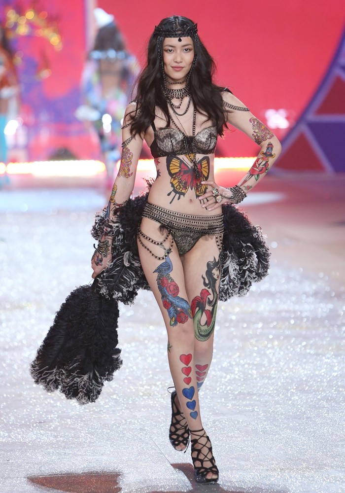 Liu Wen;<br>The 2012 Victoria's Secret Fashion Show - Inside