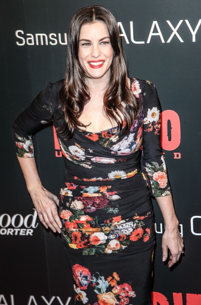 Liv Tyler;<br>The Premiere of Django Unchained