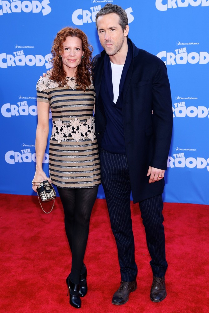 Robyn Lively;Ryan Reynolds;<br>The Croods Premiere - Arrivals
