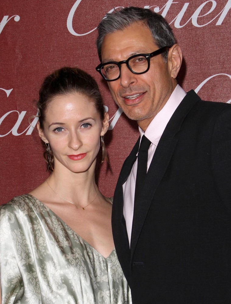 Emilie Livingston;Jeff Goldblum;<br>The 23rd Annual Palm Springs International Film Festival Awards Gala - Arrivals