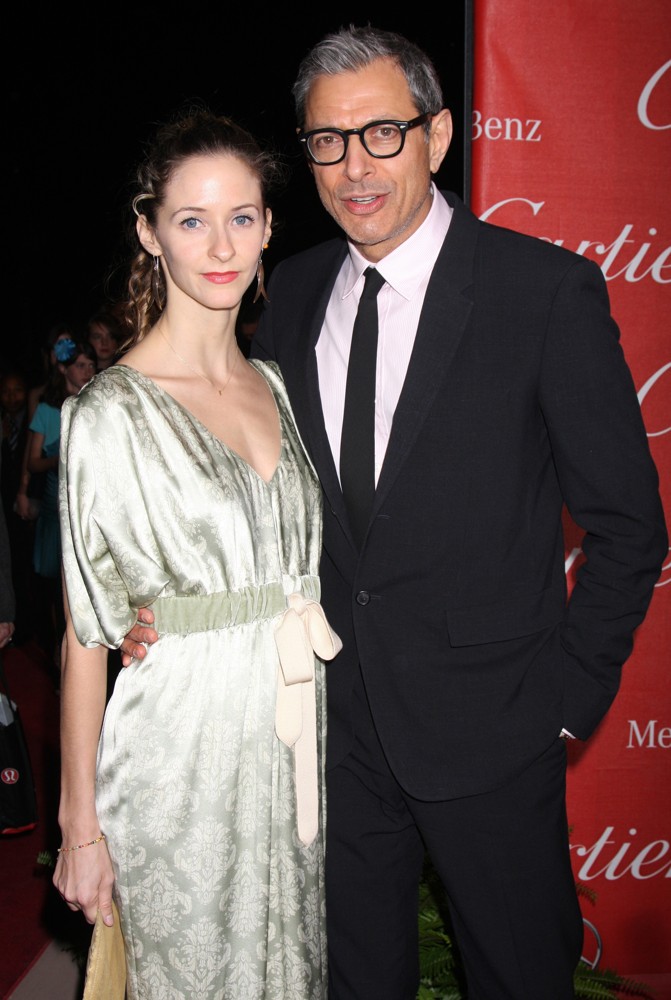 Emilie Livingston;Jeff Goldblum;<br>The 23rd Annual Palm Springs International Film Festival Awards Gala - Arrivals