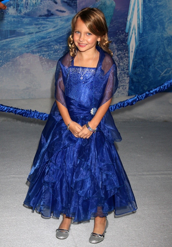 Livvy Stubenrauch;<br>Film Premiere Frozen