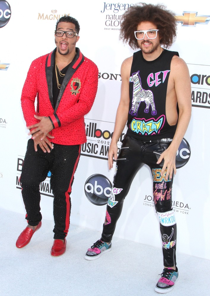 LMFAO;<br>2012 Billboard Music Awards - Arrivals