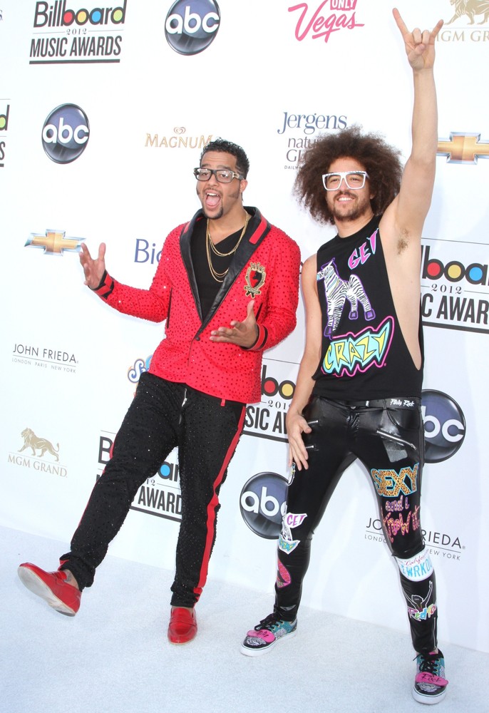 LMFAO;<br>2012 Billboard Music Awards - Arrivals