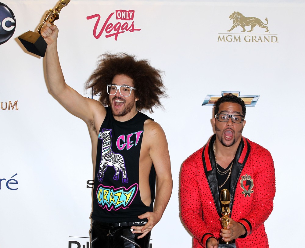 LMFAO;<br>2012 Billboard Music Award - Press Room