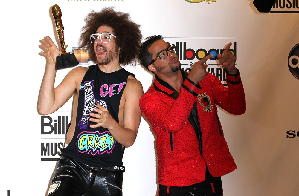 LMFAO;<br>2012 Billboard Music Award - Press Room