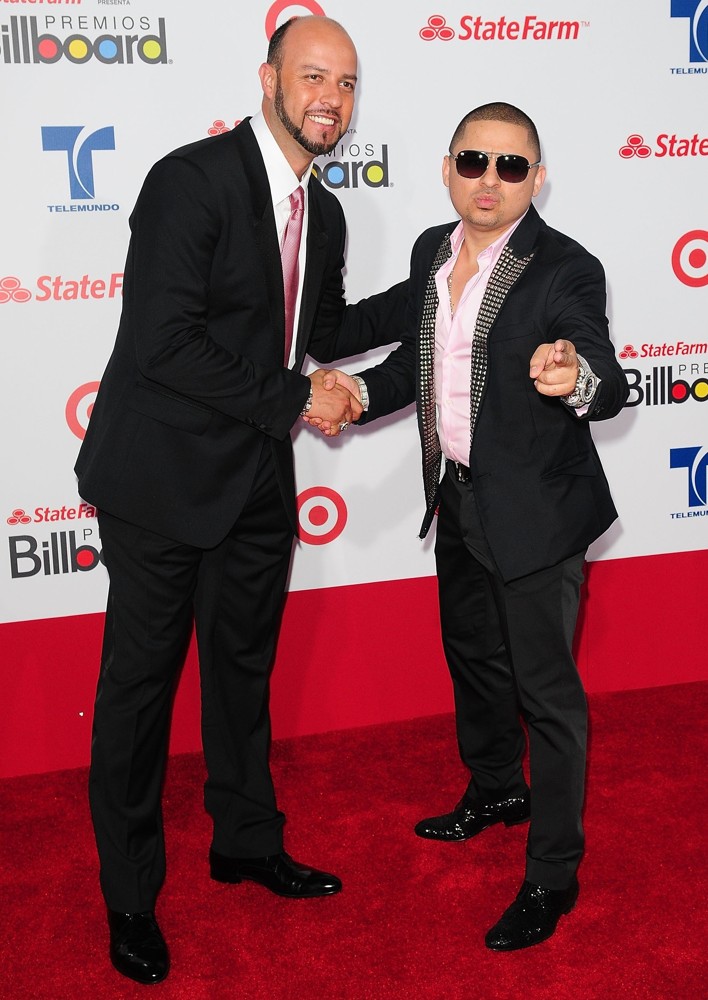 Esteban Loaiza;Larry Hernandez;<br>Billboard Latin Music Awards 2012 - Arrivals