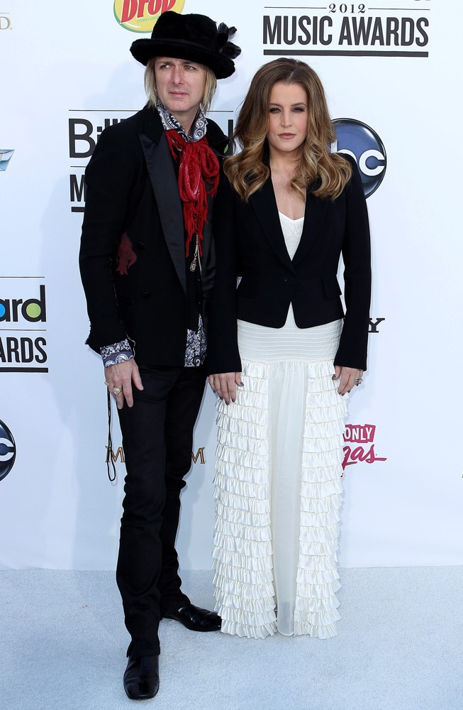 Michael Lockwood;Lisa Marie Presley;<br>2012 Billboard Music Awards - Arrivals