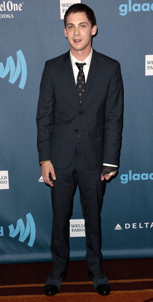 Logan Lerman;<br>24th Annual GLAAD Media Awards - Arrivals