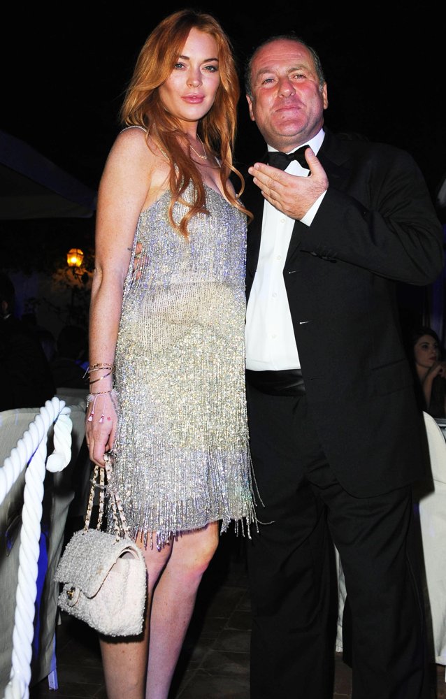 Lindsay Lohan;Pascal Vicedomini;<br>The Disappearance of Eleanor Rigby - Gala Dinner and Awards