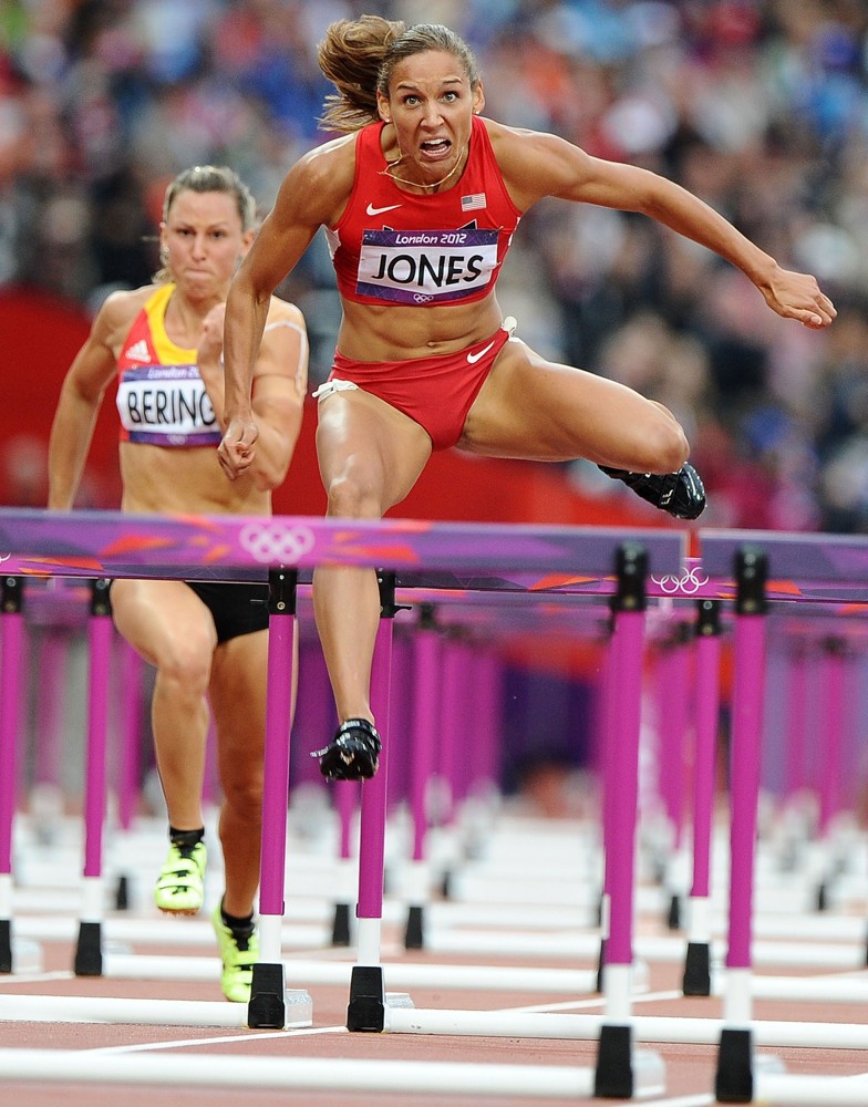 2013 Leaf National Convention Promo Card – Lolo Jones Track & Field Olympic Athlete