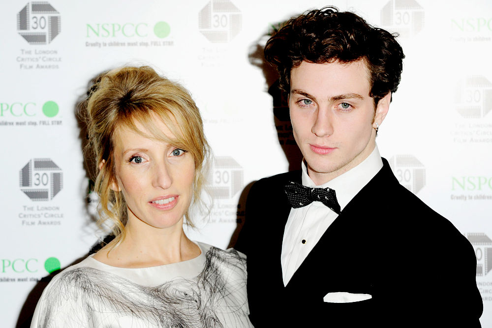 Sam Taylor-Wood;Aaron Johnson;<br>The London Critics' Circle Film Awards - Arrivals