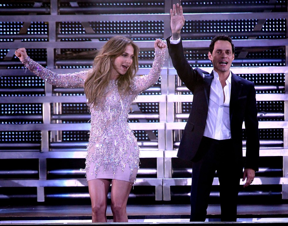 Jennifer Lopez;Marc Anthony;<br>Q Viva Show