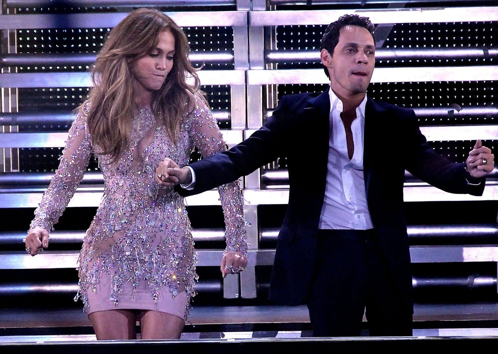 Jennifer Lopez;Marc Anthony;<br>Q Viva Show