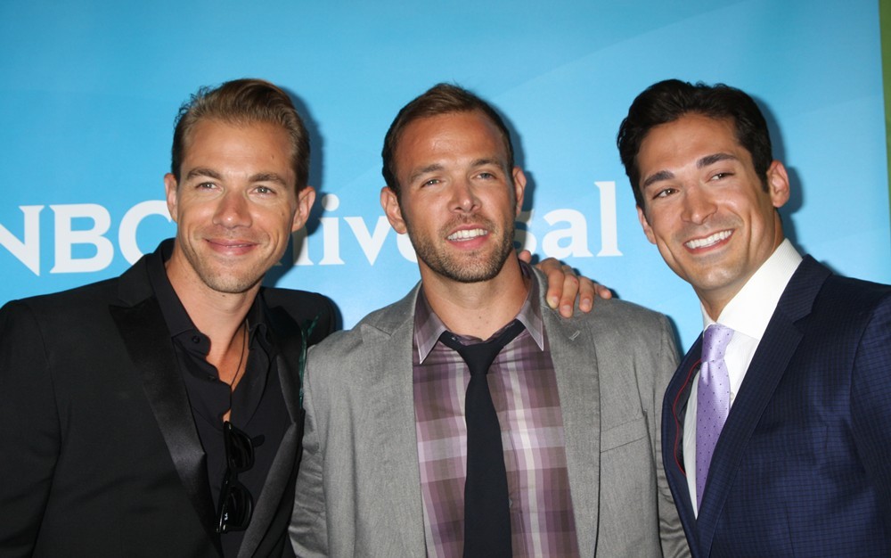 Tim Lopez;Ernesto Arguello;Ben Patton;<br>NBC Universal Press Tour