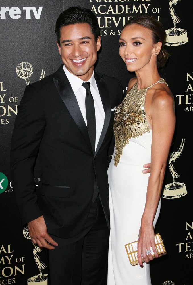 Mario Lopez;Giuliana Rancic;<br>The 41st Annual Daytime Emmy Awards - Arrivals