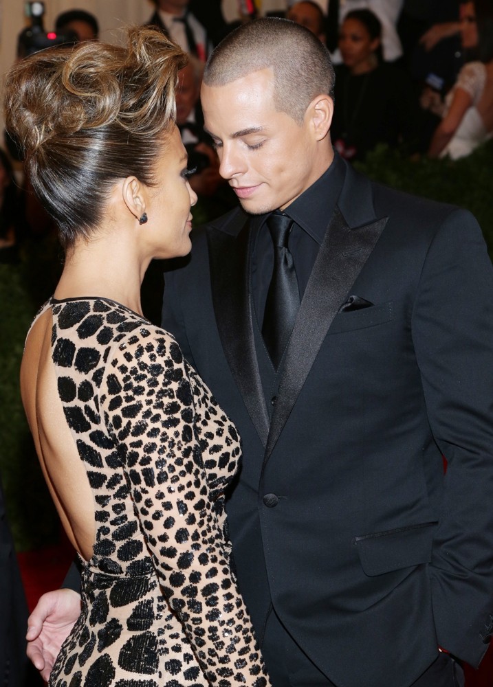 Jennifer Lopez;Casper Smart;<br>PUNK: Chaos to Couture Costume Institute Gala