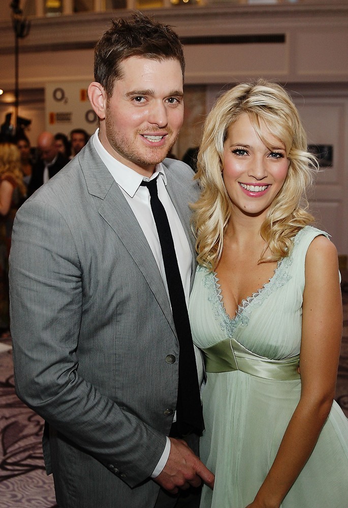 Michael Buble;Luisana Lopilato;<br>The Nordoff Robbins O2 Silver Clef Awards