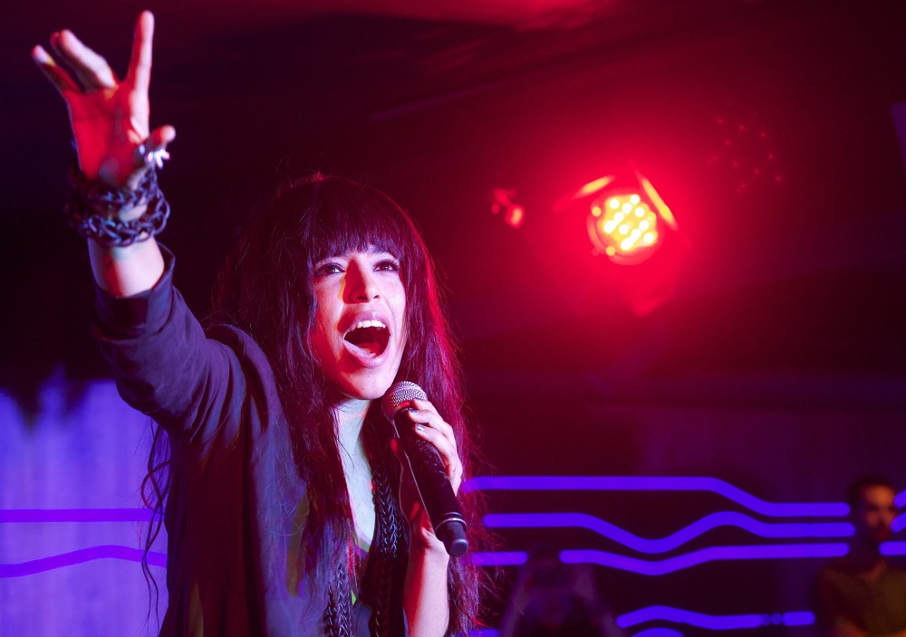 Loreen;<br>Loreen Performs Euphoria on Stage