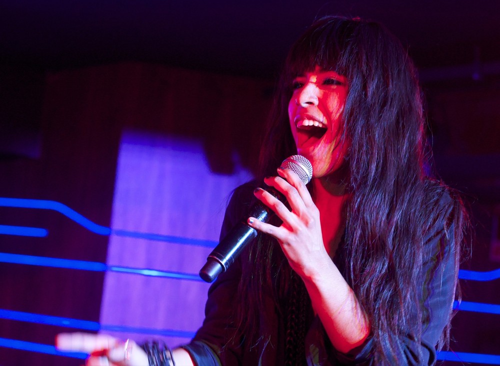 Loreen;<br>Loreen Performs Euphoria on Stage