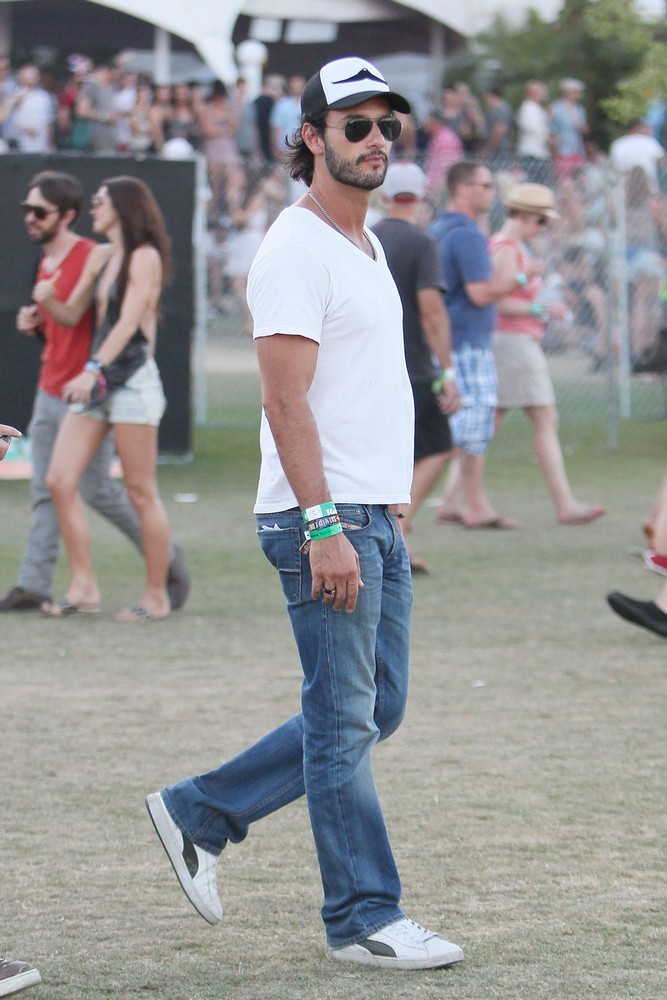 Lorenzo Martone;<br>Celebrities at The 2012 Coachella Valley Music and Arts Festival - Week 2 Day 3