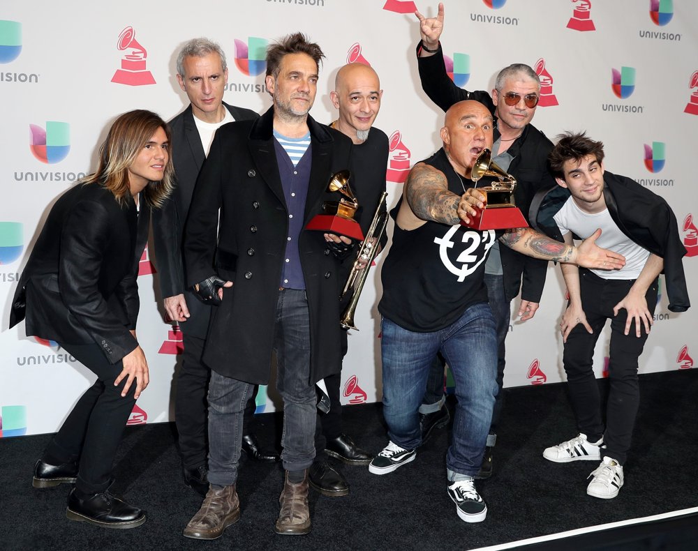Los Fabulosos Cadillacs;<br>17th Annual Latin Grammy Awards - Press Room