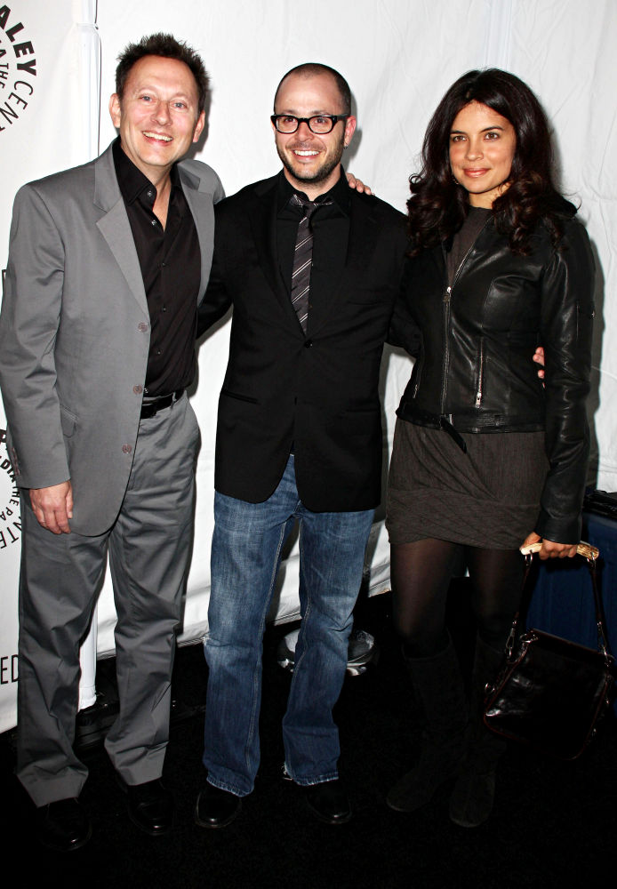 Michael Emerson;Damon Lindelof;Zuleikha Robinson;<br>27th Annual PaleyFest presents the television show 'Lost'