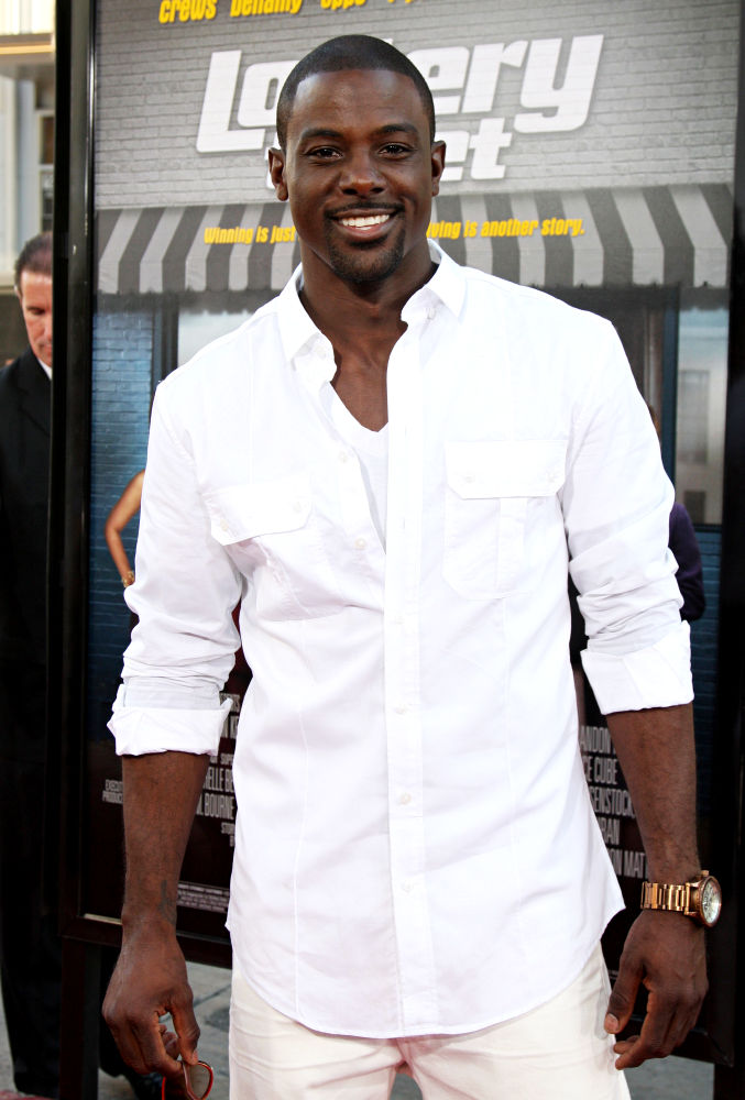 Lance Gross;<br>The World Premiere of 'Lottery Ticket'