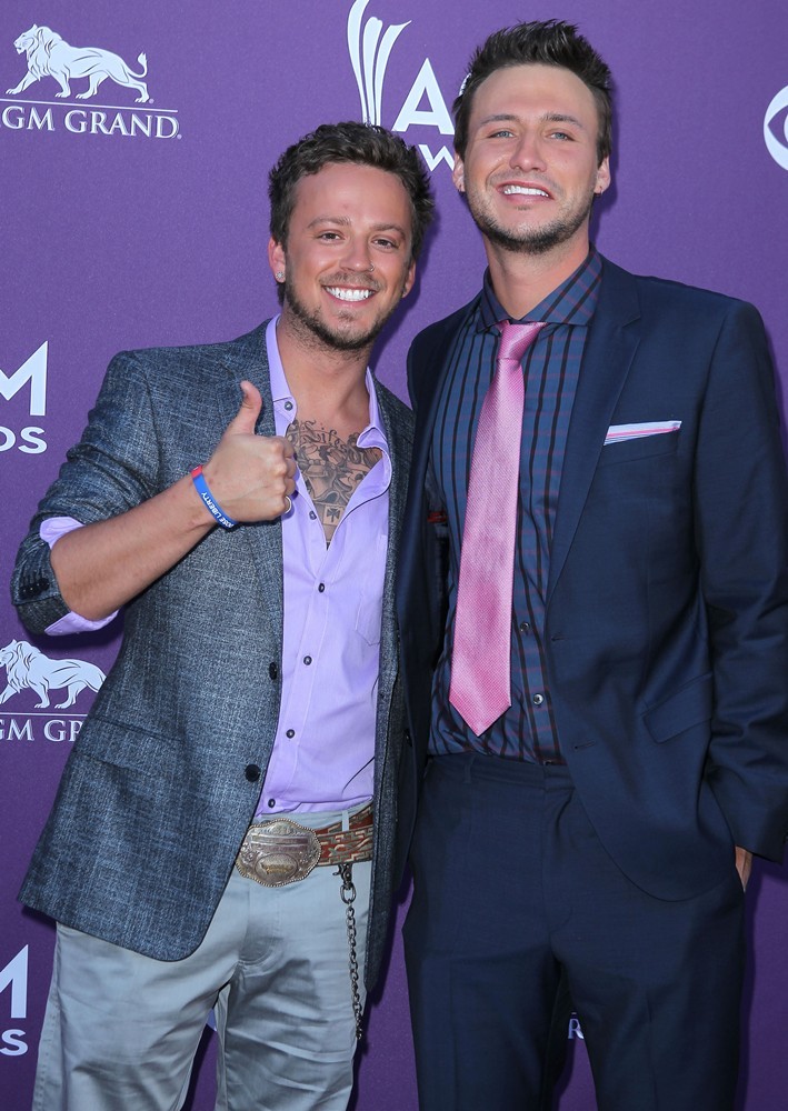 Love and Theft;<br>2012 ACM Awards - Arrivals