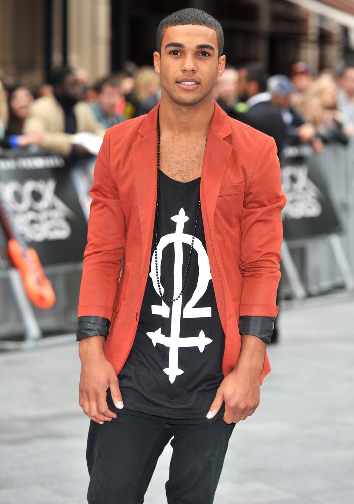 Lucien Laviscount in The UK Premiere of Rock of Ages.