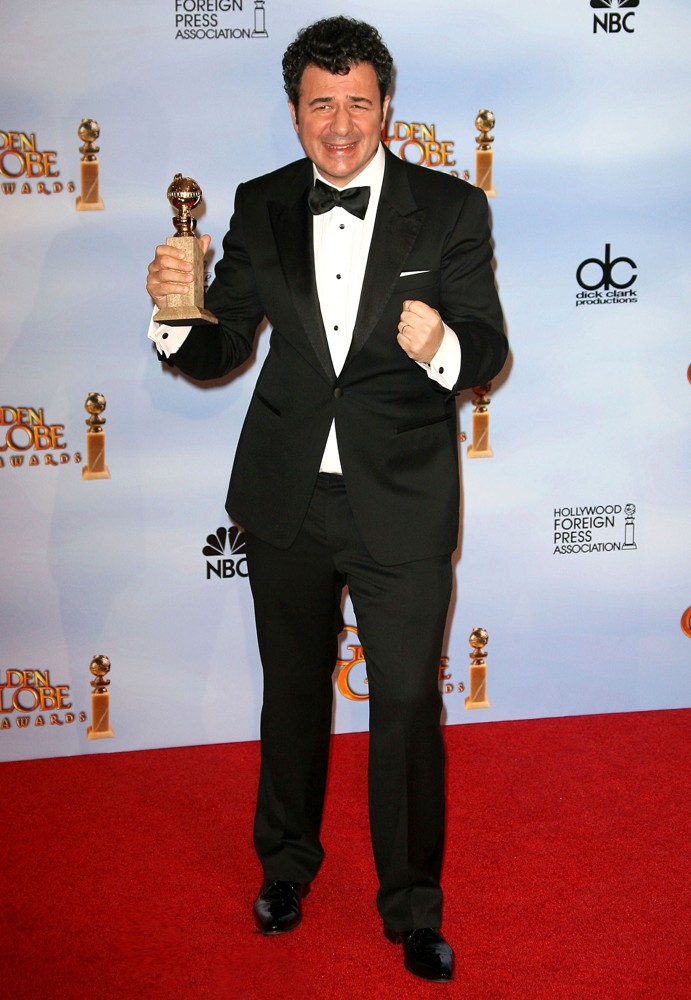 Ludovic Bource;<br>The 69th Annual Golden Globe Awards - Press Room