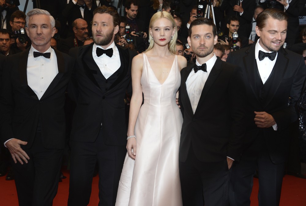 Baz Luhrmann;Joel Edgerton;Carey Mulligan;Tobey Maguire;Leonardo DiCaprio;<br>Opening Ceremony of The 66th Cannes Film Festival - The Great Gatsby - Premiere