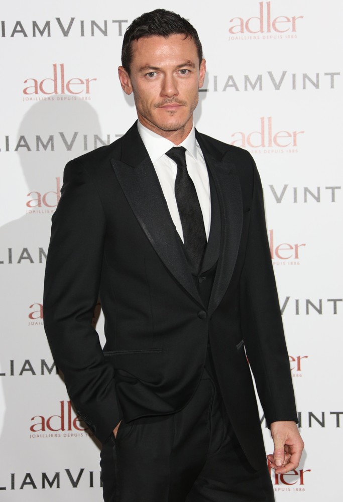 Luke Evans;<br>BAFTAs: WilliamVintage Dinner - Arrivals