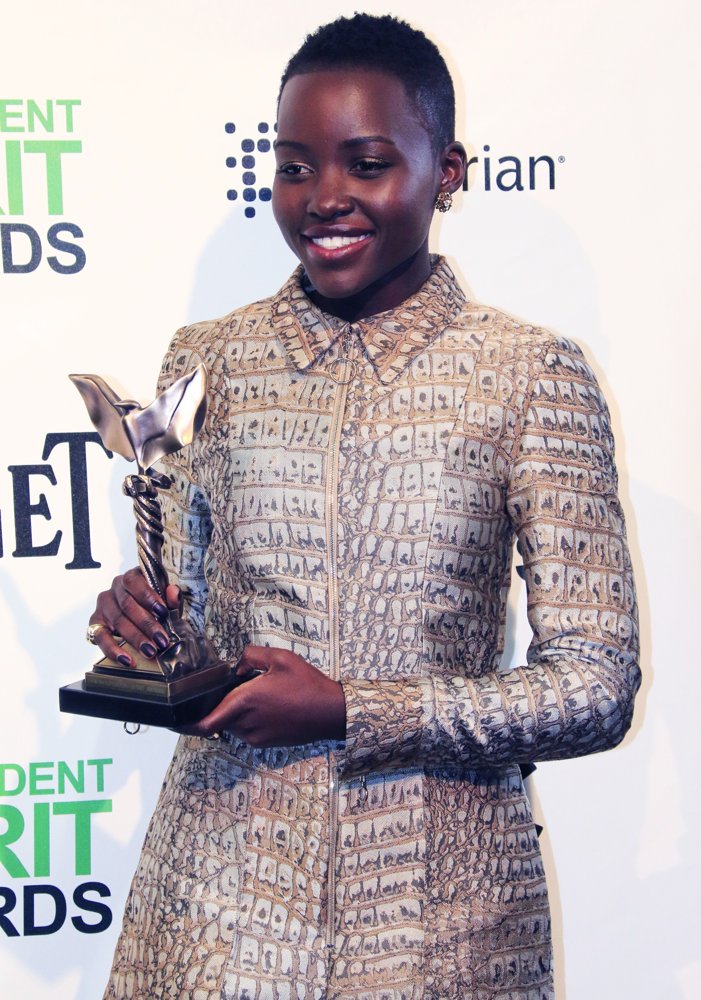 Lupita Nyong'o;<br>The 2014 Film Independent Spirit Awards - Press Room