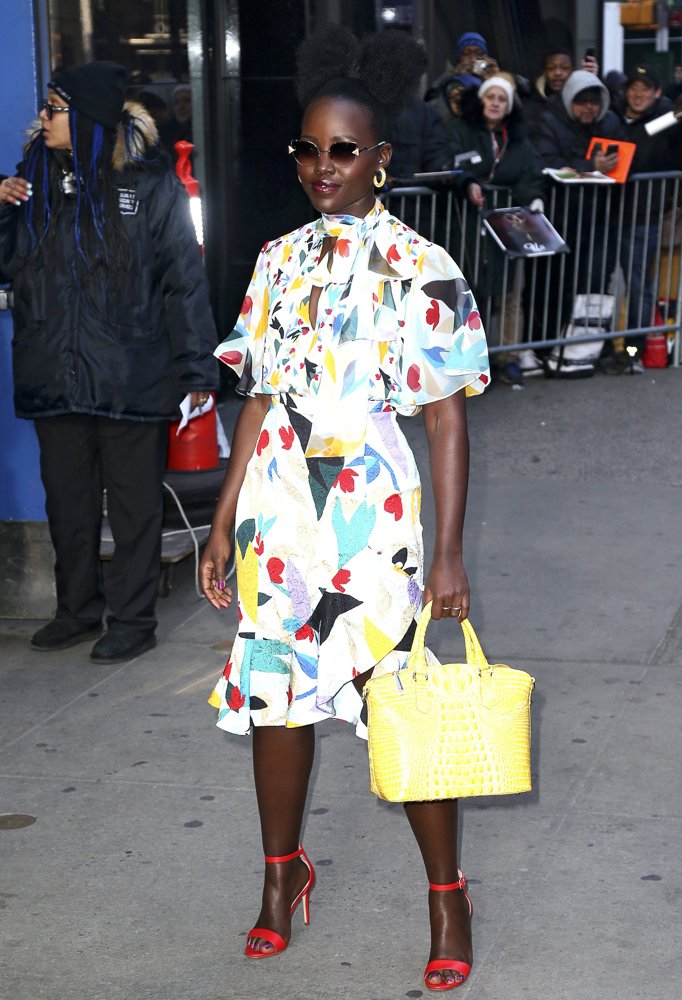 Lupita Nyong'o Arrives at The ABC Newcast
