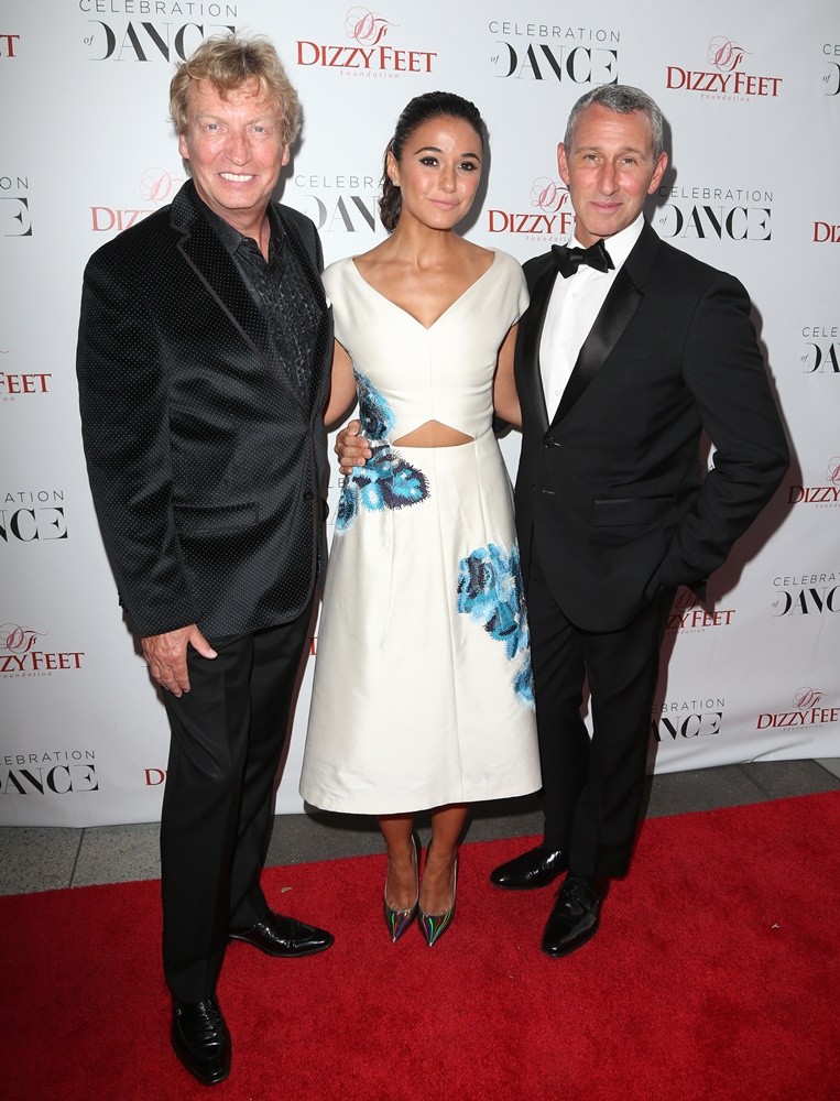 Nigel Lythgoe;Emmanuelle Chriqui;Adam Shankman;<br>The Dizzy Feet Foundation 5th Annual Celebration of Dance Gala