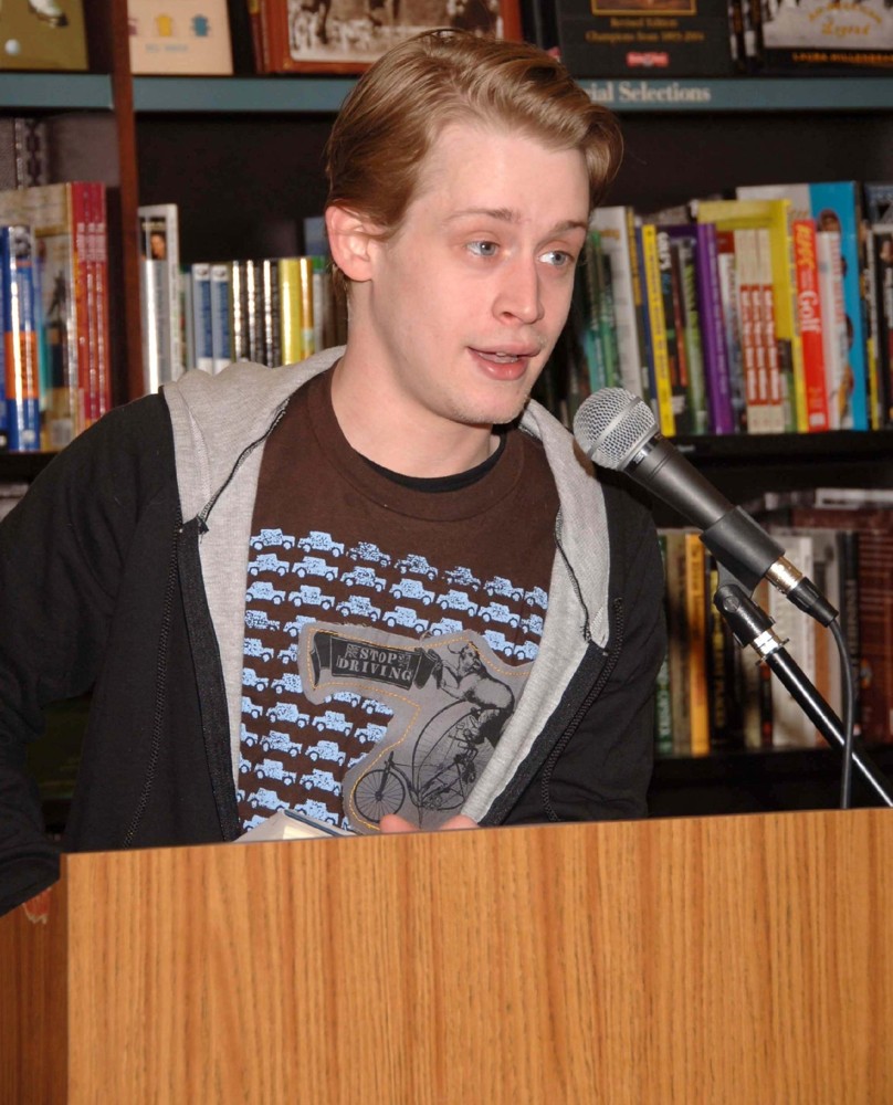 Macaulay Culkin;<br>Macaulay Culkin Signs Copies of His Book Junior