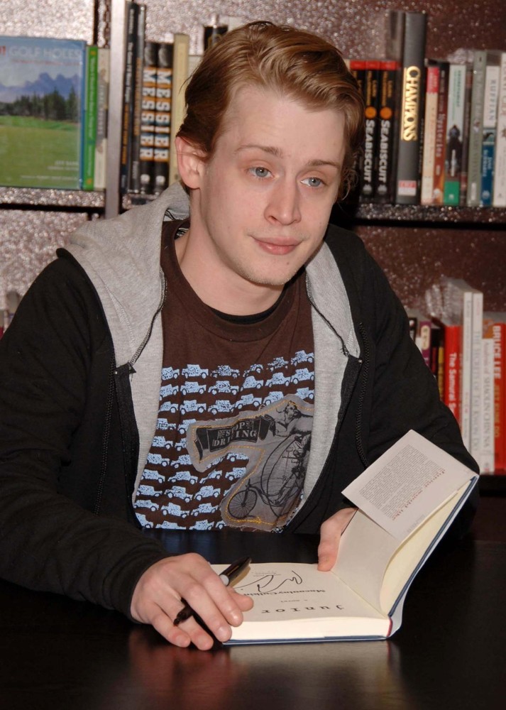 Macaulay Culkin;<br>Macaulay Culkin Signs Copies of His Book Junior