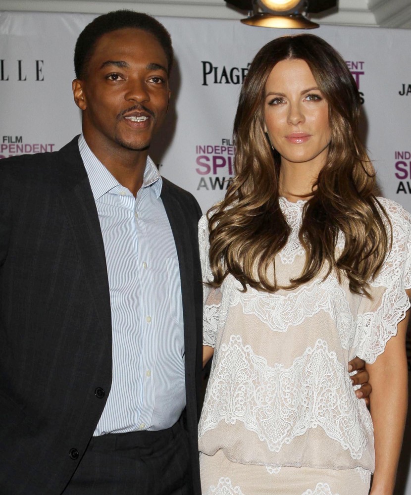Anthony Mackie;Kate Beckinsale;<br>Piaget at The 2012 Film Independent Spirit Awards Nominations Press Conference