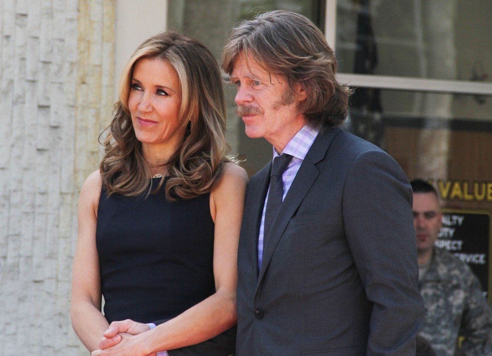 Felicity Huffman;William H. Macy;<br>Felicity Huffman and William H. Macy Are Honored with Stars at The Hollywood Walk of Fame