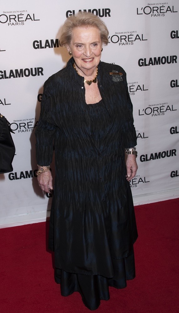 Madeleine Albright;<br>Glamour's 25th Anniversary Woman of The Year Awards