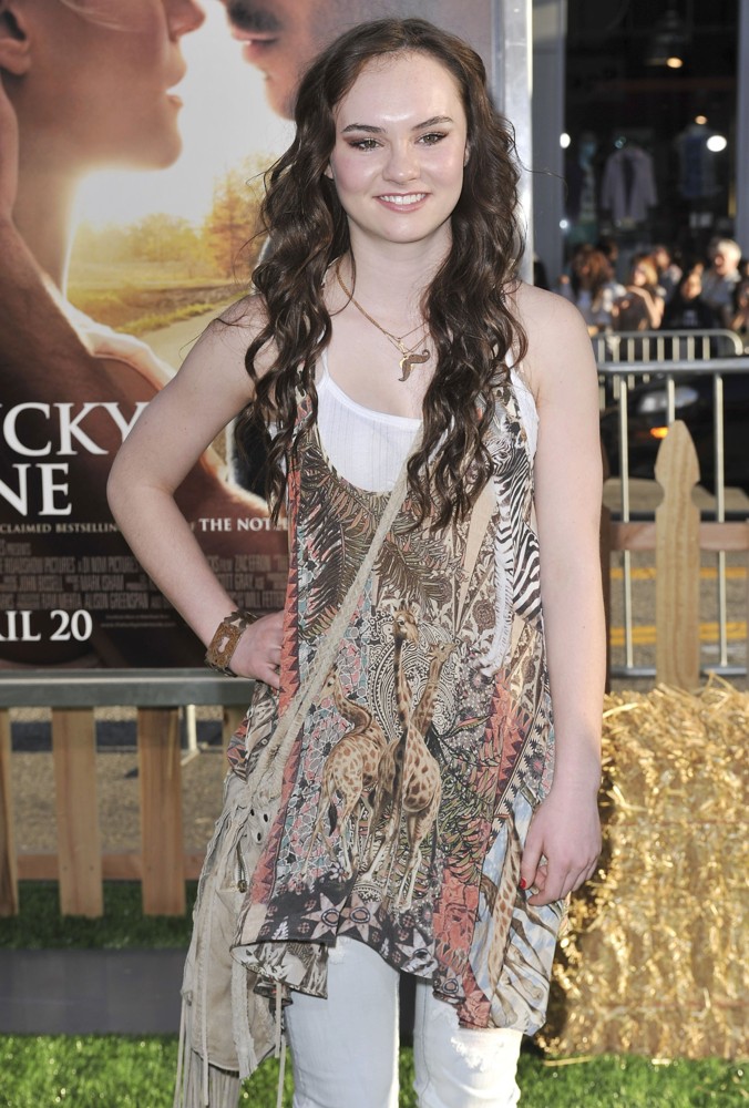 Madeline Carroll;<br>The Premiere of The Lucky One