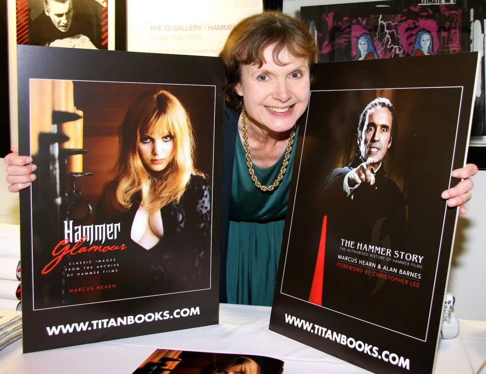 Madeline Smith;<br>The Hammer Festival Private View