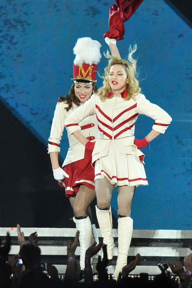 Madonna;<br>Madonna Performing of Her MDNA World Tour